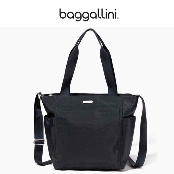 Baggallini Handbags - NWT!  Baggallini Get Carried Away Tote in French Navy